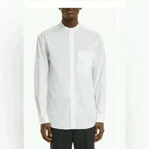 Jil Sander Wednesday Cotton Band Collar Shirt
Jil Sander SZ 39